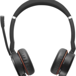 Wireless Headset, Stereo – Includes  370 USB Adapter – Bluetooth Headset with World Speakers, Active NoiseCancelling Microphone, All Day Battery